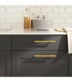 vidaXL Cabinet Handles 10 pcs Gold 128 mm Stainless Steel