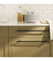 vidaXL Cabinet Handles 5 pcs Black 320 mm Stainless Steel