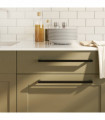 vidaXL Cabinet Handles 5 pcs Black 320 mm Stainless Steel