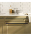 vidaXL Cabinet Handles 5 pcs Black 480 mm Stainless Steel