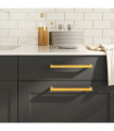 vidaXL Cabinet Handles 5 pcs Gold 224 mm Stainless Steel