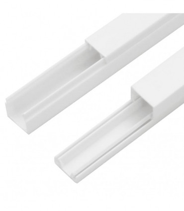 vidaXL Cable Trunking 25x25 mm 30 m PVC