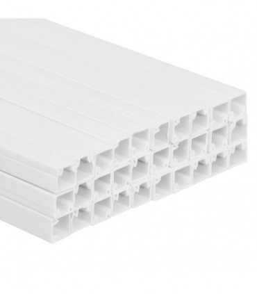 vidaXL Cable Trunking 30x20 mm 30 m PVC