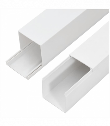 vidaXL Cable Trunking 50x25 mm 10 m PVC