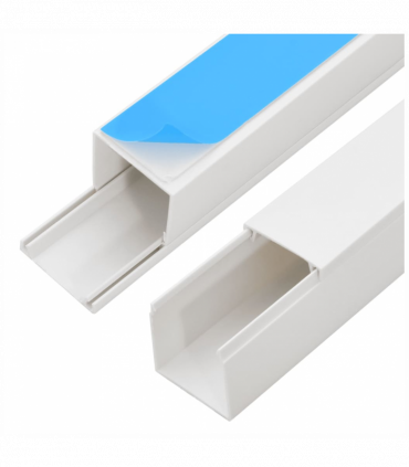 vidaXL Cable Trunking Self-Adhesive 40x40 mm 30 m PVC