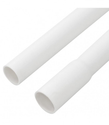 vidaXL Cable Trunkings Ø16 mm 10 m PVC