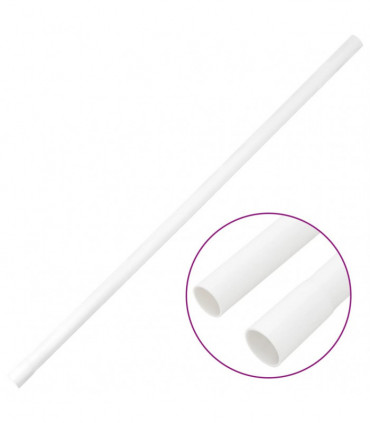 vidaXL Cable Trunkings Ø25 mm 30 m PVC