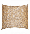 vidaXL Camouflage Net with Storage Bag 614x581 cm Sand