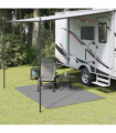 vidaXL Camping Floor Mat Anthracite 2.5x2 m