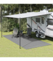 vidaXL Camping Floor Mat Anthracite 5.5x2.5 m