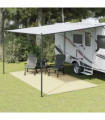vidaXL Camping Floor Mat Cream 4.5x2.5 m