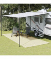 vidaXL Camping Floor Mat Cream 6x2.5 m