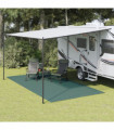 vidaXL Camping Floor Mat Green 5x2.5 m
