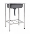 vidaXL Camping Sink Single Basin Stainless Steel