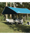 vidaXL Camping Tarp Blue 420x440 cm Waterproof