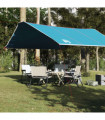 vidaXL Camping Tarp Blue 420x440 cm Waterproof
