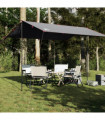vidaXL Camping Tarp Grey and Orange 360x294 cm Waterproof