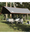 vidaXL Camping Tarp Grey and Orange 500x294 cm Waterproof