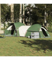 vidaXL Camping Tent 5-Person Green Waterproof