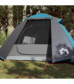 vidaXL Camping Tent Dome 2-Person Blue Waterproof