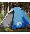 vidaXL Camping Tent Dome 2-Person Blue Waterproof