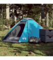 vidaXL Camping Tent Dome 2-Person Blue Waterproof