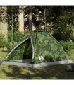 vidaXL Camping Tent Dome 2-Person Camouflage Waterproof
