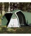 vidaXL Camping Tent Tunnel 2-Person Green Waterproof