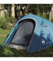 vidaXL Camping Tent Tunnel 3-Person Blue Waterproof