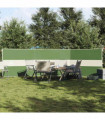 vidaXL Camping Windbreak Green 490x123 cm Waterproof