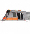 vidaXL Car Tent 2-Person Grey and Orange Waterproof