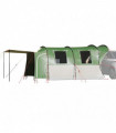 vidaXL Car Tent 4-Person Green Waterproof