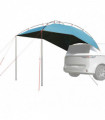 vidaXL Car Tent Blue Waterproof