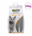vidaXL Cat Litter with Baby Powder Fragrance Bentonite 20L