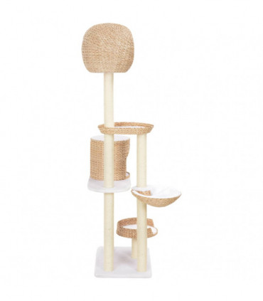 vidaXL Cat Tree with Sisal Scratching Post Seagrass