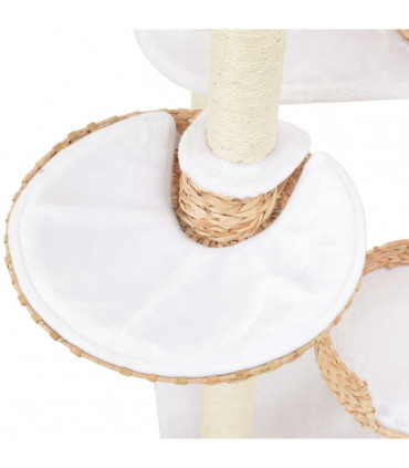vidaXL Cat Tree with Sisal Scratching Post Seagrass