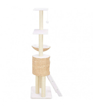 vidaXL Cat Tree with Sisal Scratching Post Seagrass