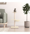 vidaXL Cat Tree with Sisal Scratching Posts Cream 72 cm
