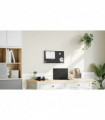 vidaXL Chalkboard with Solid Pine Wood Frame Black 60x40 cm