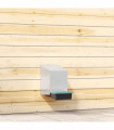 vidaXL Chicken Nesting Box 1 Compartment Wall-Mounted Galvanised Steel