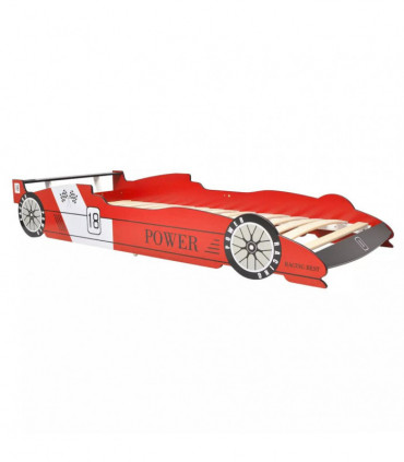 vidaXL Children's Race Car Bed 90x200 cm Red