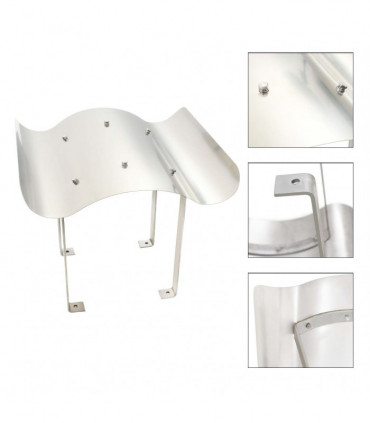 vidaXL Chimney Cowl Stainless Steel Silver