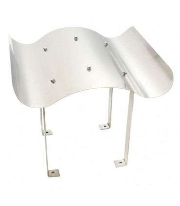 vidaXL Chimney Cowl Stainless Steel Silver