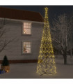 vidaXL Christmas Cone Tree Warm White 1134 LEDs 230x800 cm