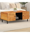 vidaXL Coffee Table 100x54x40 cm Solid Wood Acacia