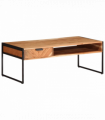 vidaXL Coffee Table 110x55x40 cm Solid Wood Acacia