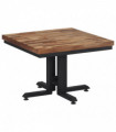 vidaXL Coffee Table 55x55x40 cm Solid Reclaimed Teak