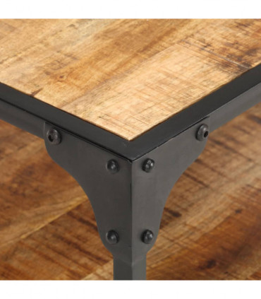 vidaXL Coffee Table 60x60x35 cm Solid Mango Wood