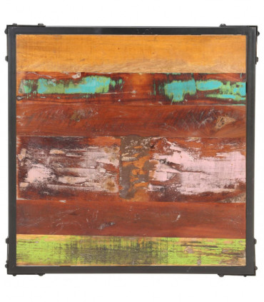 vidaXL Coffee Table 60x60x35 cm Solid Reclaimed Wood