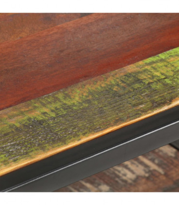 vidaXL Coffee Table 60x60x35 cm Solid Reclaimed Wood